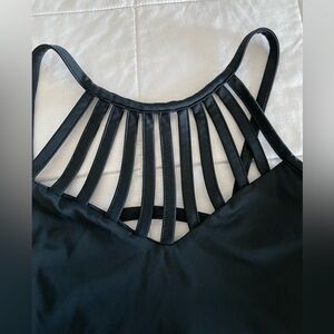Blackmilk Awesome Strapped Up Crop size S